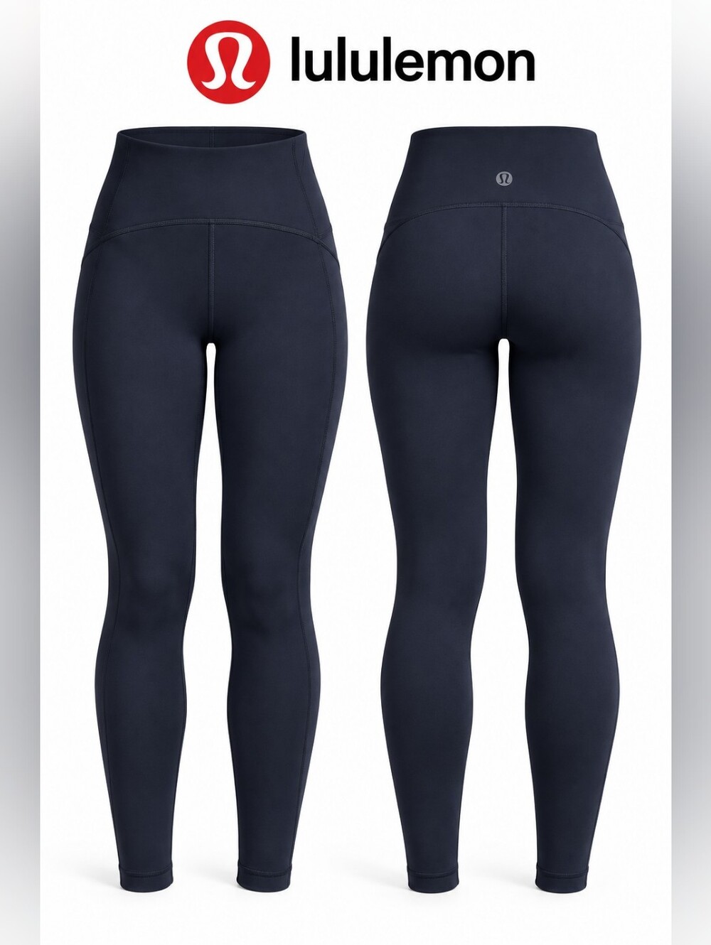 lululemon athletica Navy High-Rise Performance Leggings